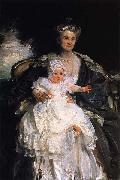 John Singer Sargent Mrs. Henry Phipps and Her Grandson Winston china oil painting artist